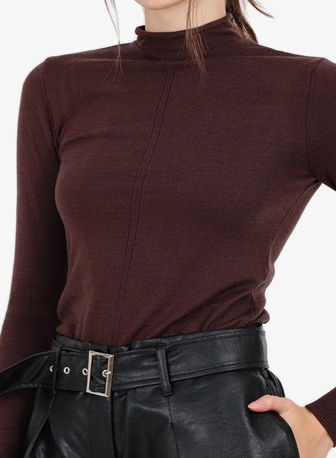Carina Slim Mock Neck Top - Image 4
