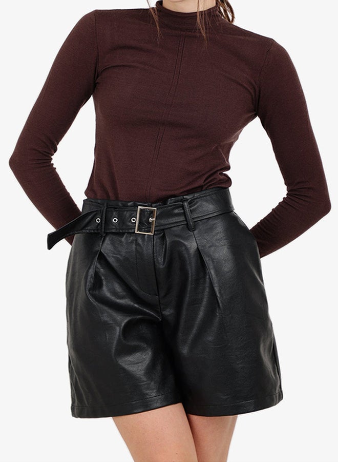 Carina Slim Mock Neck Top - Image 1