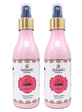 Rose Gulab Water Hydrating Splash Toner For All Skin 200Ml Each (Pack Of 2) - pzsku/Z021A7F3DF80A607164CEZ/45/_/1662635717/01bd2814-e363-426b-b33c-cf4dd78851f5
