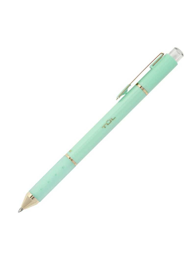 TULÂ® GL Series Retractable Gel Pens, Medium Point, 0.8 mm, Assorted Barrel Colors, Assorted Metallic Inks, Pack Of 4 Pens - Image 4