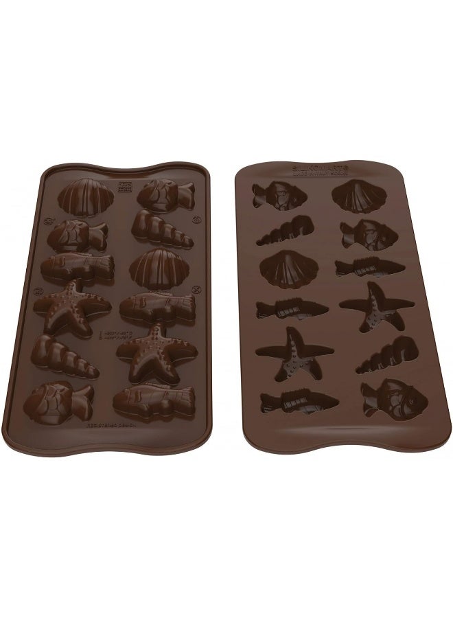 Silikomart 3D Friture Silicone Chocolate Mould 35X3 - Image 1