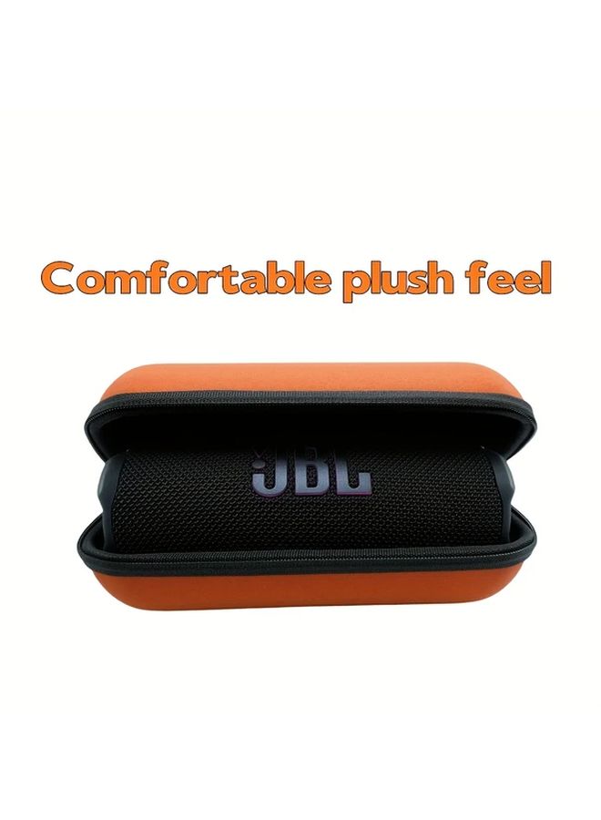 Compatible Speaker Storage Case For Jbl Flip 7 6 5 4 3 Orange Travel Bag - Image 3