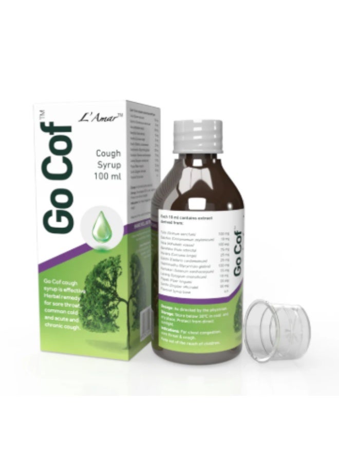 Go Cof شراب السعال جو كوف 100 مل - Image 2