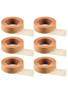 6 Rolls Flexible Skin Tape Breathable Nose Tape Self Adhesive Gauze Tape for Wound Injuries Swelling Sports, Brown (0.5 in x 10 Yd) - pzsku/Z021AE6279778E892E617Z/45/_/1732695799/c86eb4e0-f676-4970-9669-6e70faa4ecf4