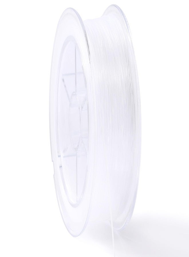 KONMAY Clear Fishing Wire with Case, 55Yards 0.7mm Monofilament Nylon Fishing Line, Invisible Craft String for Hanging Ornaments, Decorations, Crafting, Balloon Arch, Beading and Jewelry Making - Image 2