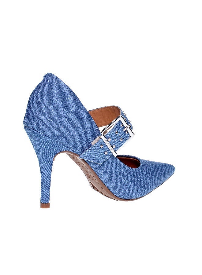 VIZZANO Mid Heels Shoes for Women – Classic Mid Heel Pumps for Girls & Ladies Office Wear - Image 1