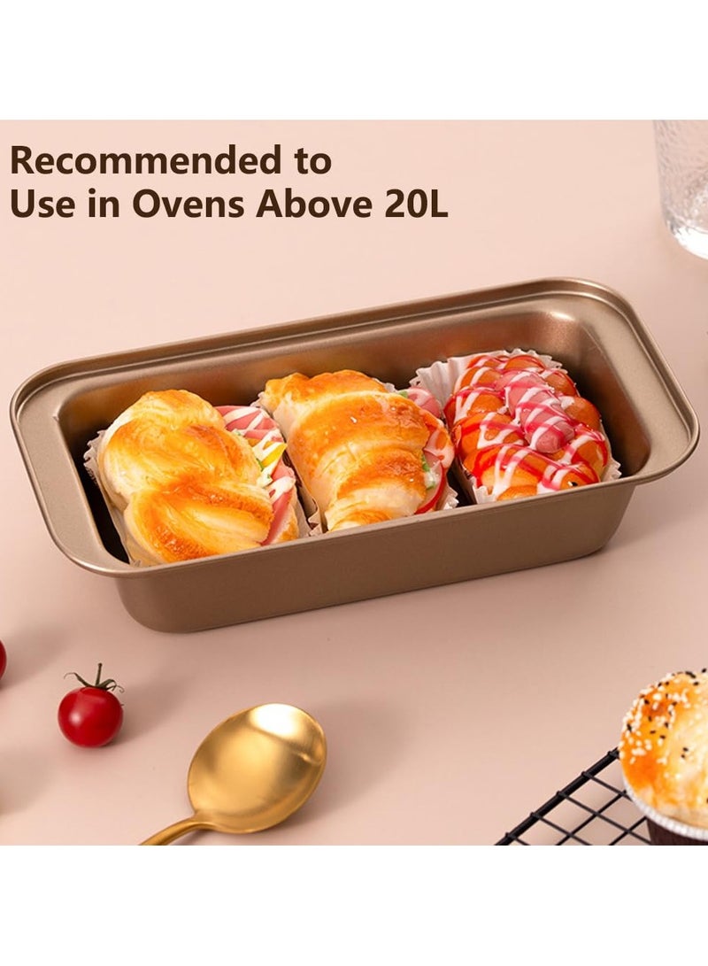 VINNYSEN Baking Pans Sets 5-Piece Nonstick Carbon Steel Bakeware Sets with Round Cake Pan Round Pizza Pan Cookie Sheet Loaf and 6-Cup Muffin Pan Reusable Baking Sets for Various Baking Scenes - Image 5
