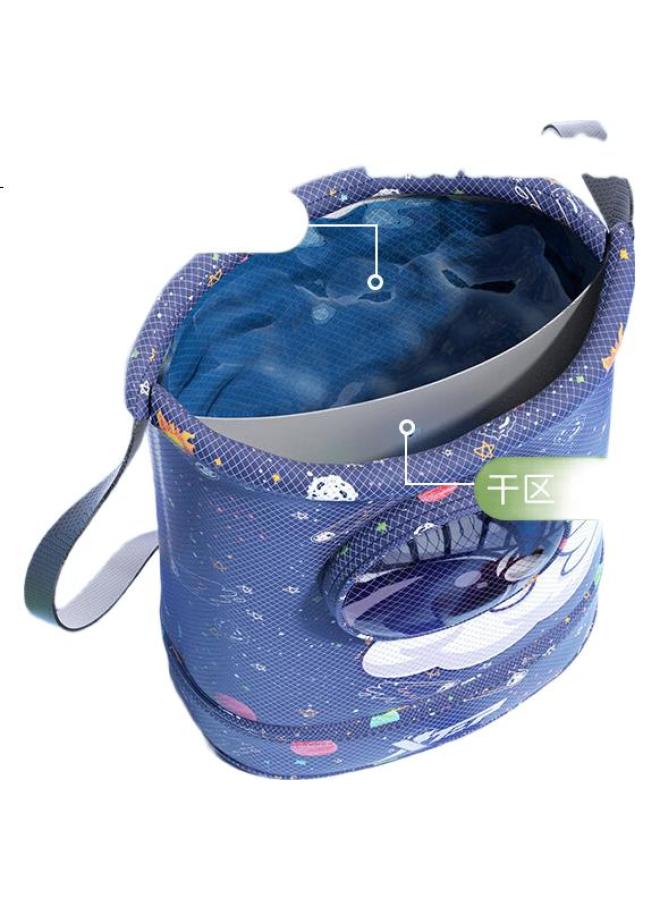 Xtep Swimming Storage Bag Children's Swimming Bag Wet And Dry Separation Boys And Girls Waterproof Backpack - Image 2