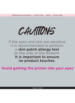 CLIONE PRIME Lash Primer For Eyelash Extensions - Clear Lash Cleanser, 0.5 Fl Oz  - Image 5
