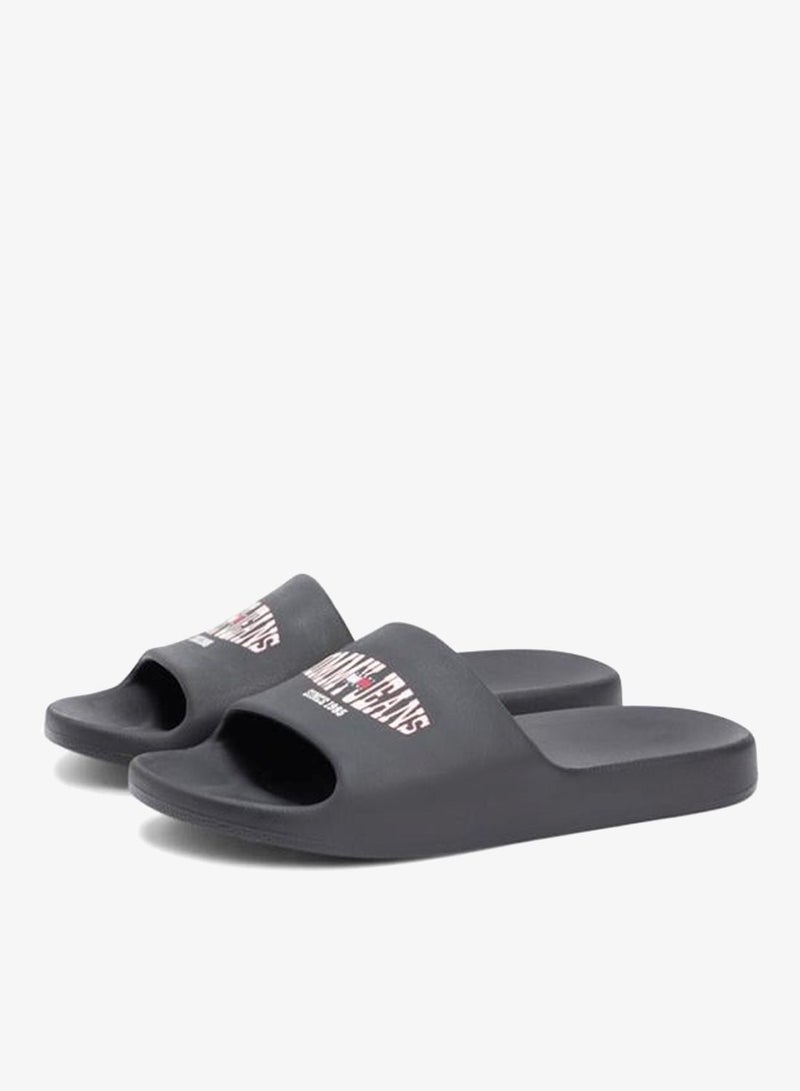 TOMMY JEANS Wavy Flag Logo Slides - Image 4