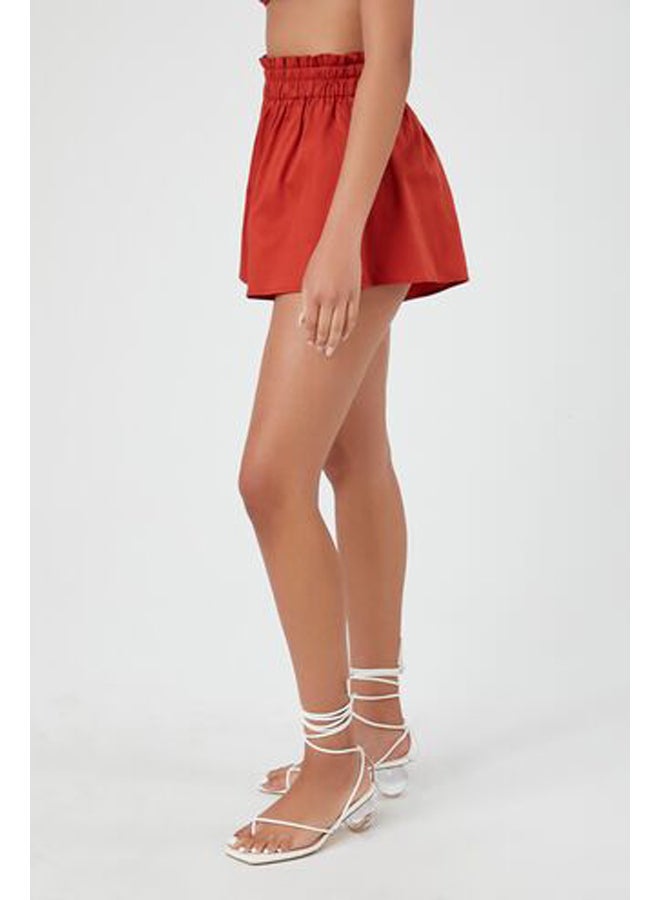 FOREVER 21 Smocked Flare Shorts - Image 3
