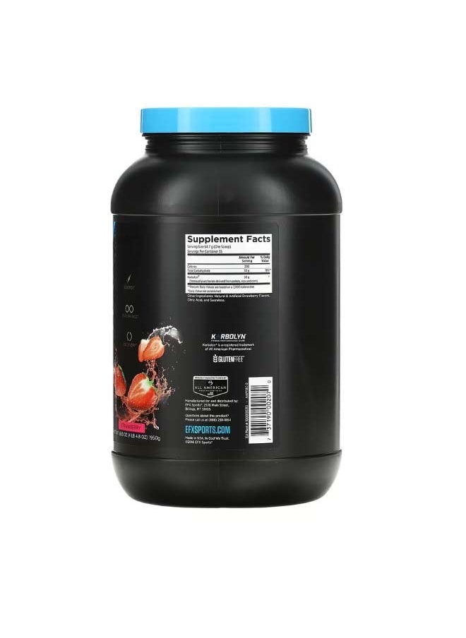 EFX SPORTS Karbolyn Fuel Strawberry 68.8 oz 1950 g  - Image 2