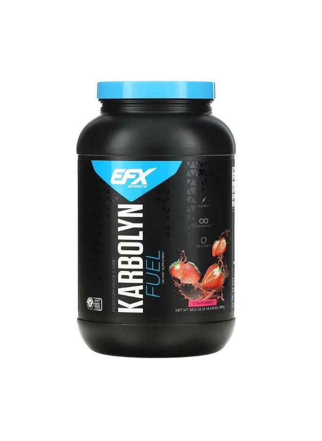 EFX SPORTS Karbolyn Fuel Strawberry 68.8 oz 1950 g  - Image 1