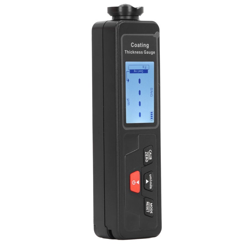 Coating Thickness Gauge Compact Portable Auto Material Recognition - Backlit Lcd Display Paint Thickness Tester for Automotive Coating Inspection, Metal Surface Measurement - Image 3