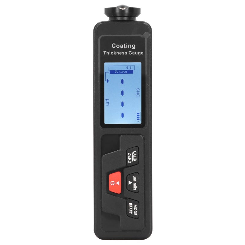 Coating Thickness Gauge Compact Portable Auto Material Recognition - Backlit Lcd Display Paint Thickness Tester for Automotive Coating Inspection, Metal Surface Measurement - Image 2