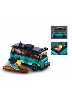 Sluban Sluban - Model Bricks TS-1 1/35 Surfer Car 276 Pieces - M38-B1191  - Image 4