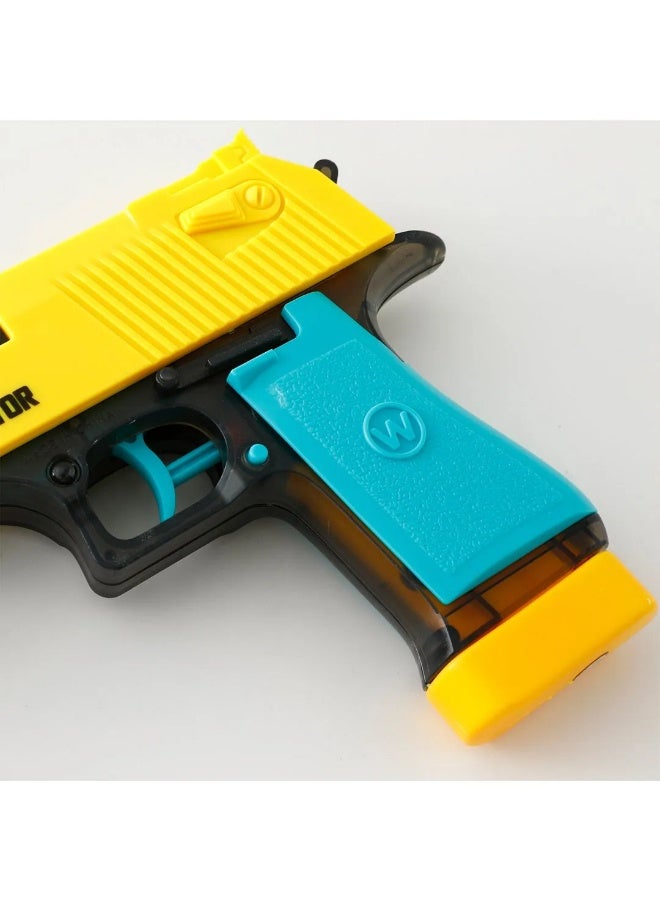 TOY GARDEN 2-in-1 Soft Bullet Gun & Water Gun Set with Handcuff and Police Badge – Kids Police Role Play Toy Game Set - Image 3