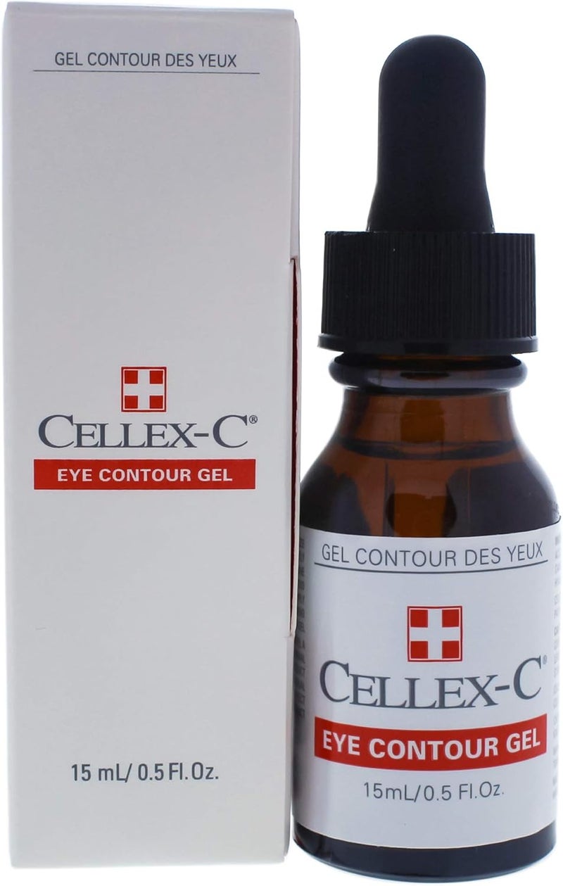 Cellex-C Eye Contour Gel - 0.5 Fl Oz (15 mL) for Fine Lines and Crow's Feet - Image 1