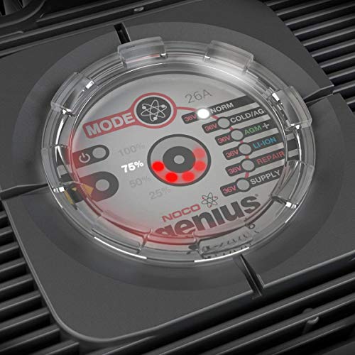 NOCO Genius GX3626 26A Smart Onboard Battery Charger, 36V Commercial Charger, Battery Maintainer and Desulfator for Golf Carts, Pallet Jacks, Floor Scrubbers, Scissor Lifts, and Industrial Equipment - Image 4