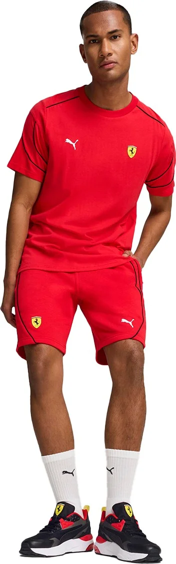 بوما Ferrari Race Mt7+ Men's Red Casual Style T-Shirt 62704502