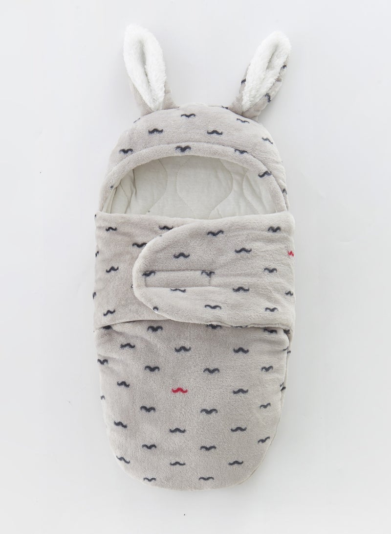 Loquat Baby Autumn And Winter flannel Swaddling Clothes