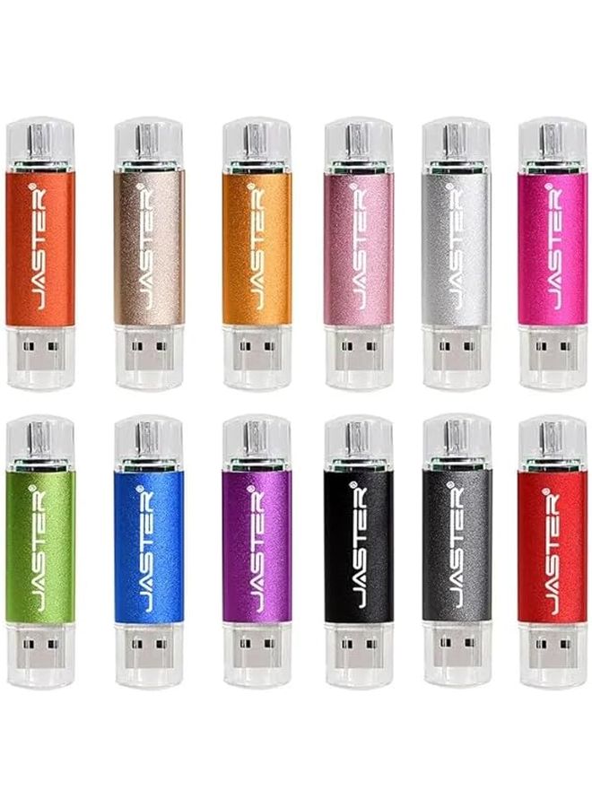 Orange 8GB USB Flash Drive OTG Pen Stick Free Custom Logo Gift - Image 5