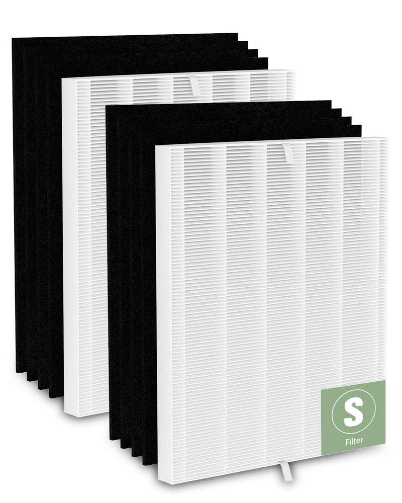 Future Way 2Pack C545 Replacement Filter S Kit Compatible with Winix C545 Air Purifier H13 True HEPA Filter Replace 1712009600