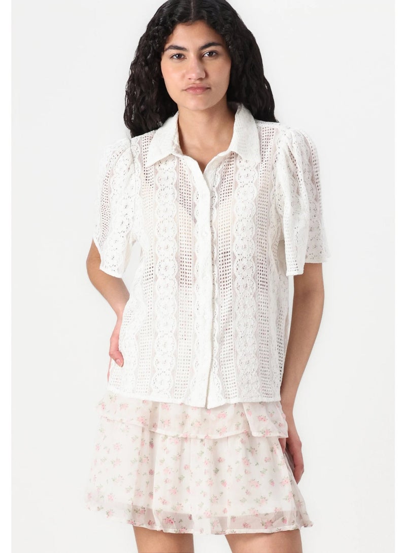 VERO MODA Vmsmilla Hw Smock Short Skirt Wvn Ga - Image 3