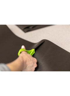 Duck EasyLiner with Clorox Solid Grip Shelf Liner - Easy to Cut & Install for Closet, Pantry, Wire Shelves, Kitchen Cabinets - Non Adhesive Non Slip Shelf Liner - 20" x 6 ft. - 6 Roll Project Pack - Black  - Image 4