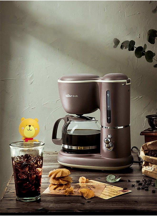Bear - Drip Coffee Maker - Electric Coffee Machine - With Glass Coffee Pot, Reusable Filter - 600 mL - Image 1