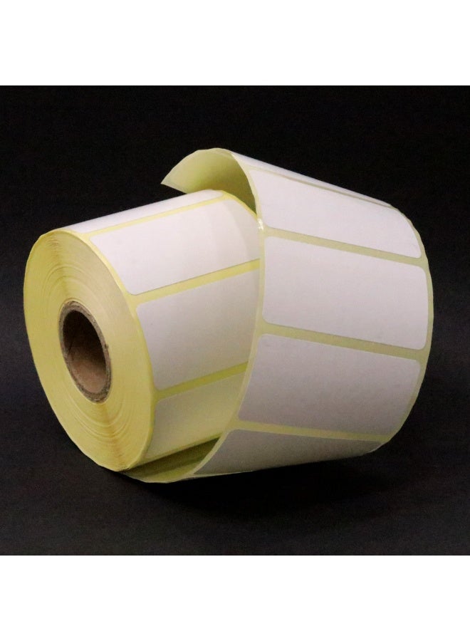 فيرستنوك لفافة ملصقات باركود حرارية ٥٠×٢٥ مم - ١٠٠٠ قطعة ملصقات باركود حرارية مباشرة للبيع بالتجزئة والشحن والكتب والمخزون | لفافة ملصقات باركود صغيرة للطابعات ونقاط البيع والمستودعات - Image 4