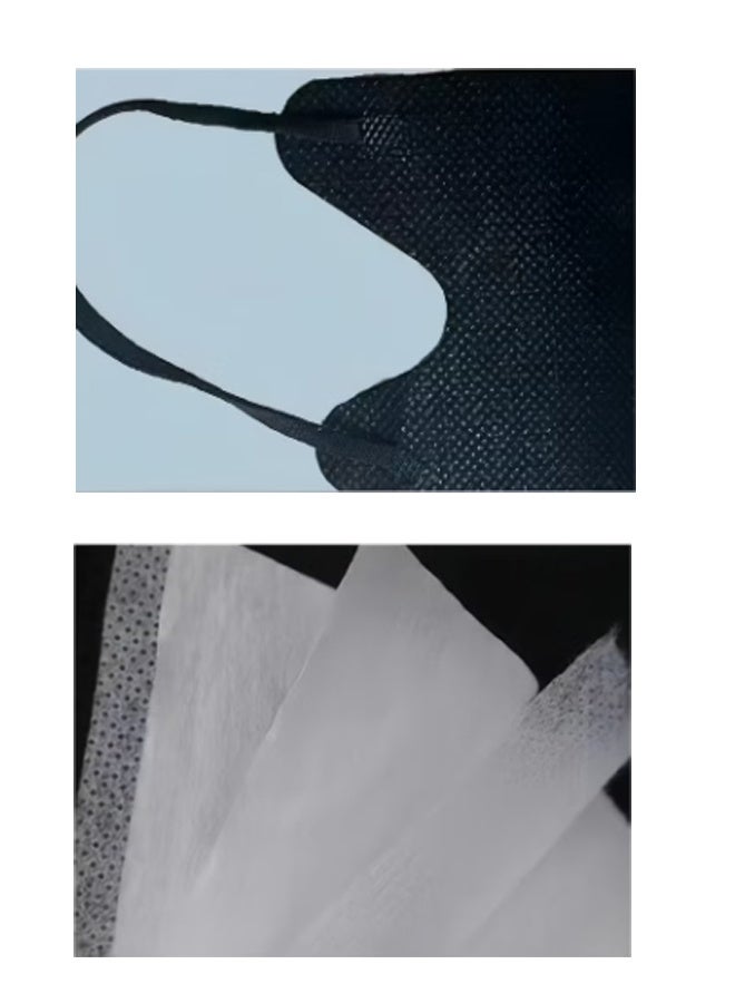 Pack of 20 Disposable 3D Adult Masks 3 Layers Filter Protective Breathable Comfort Mask Ideal for Daily Use - Image 4