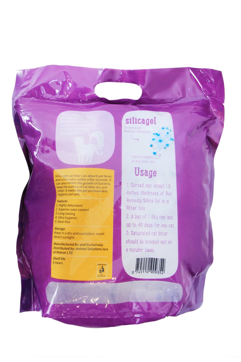 Cat litter,crystal cat litter,1.6kg perbag x 8 bags package,super value pack,excellent cat litter - Image 3