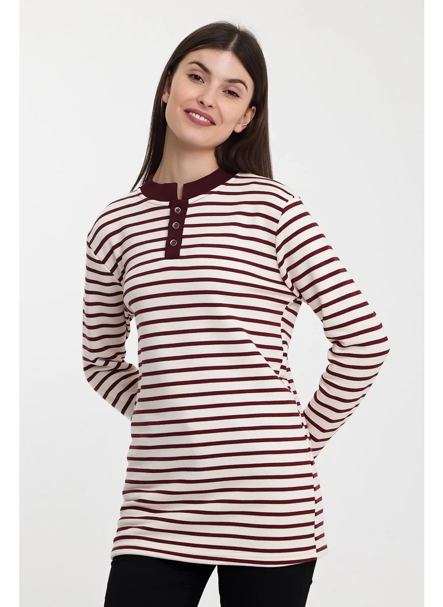 الكسندر جاردي Buttoned Sweatshirt (E24-72803-KDN)