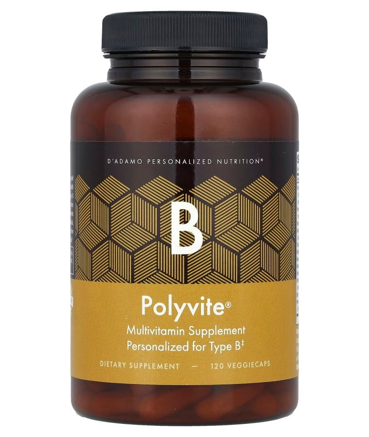 Polyvite® B Multivitamin Supplement 120 VeggieCaps