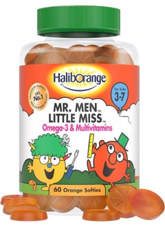 Haliborange Haliborange Kids Vitamins Mr. Men Little Miss Omega-3 and Multivitamins Softies, 60S  - Image 2