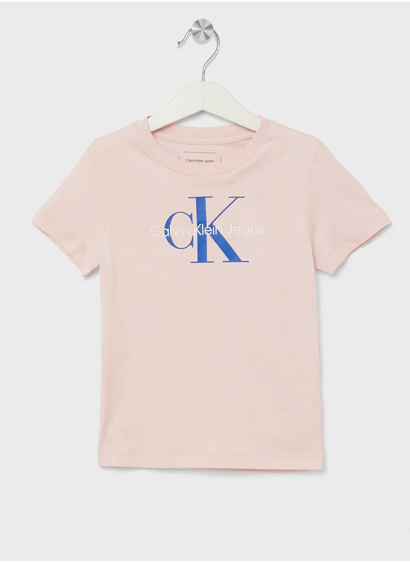 كالفن كلاين جينز Kids Graphic Logo T-Shirt