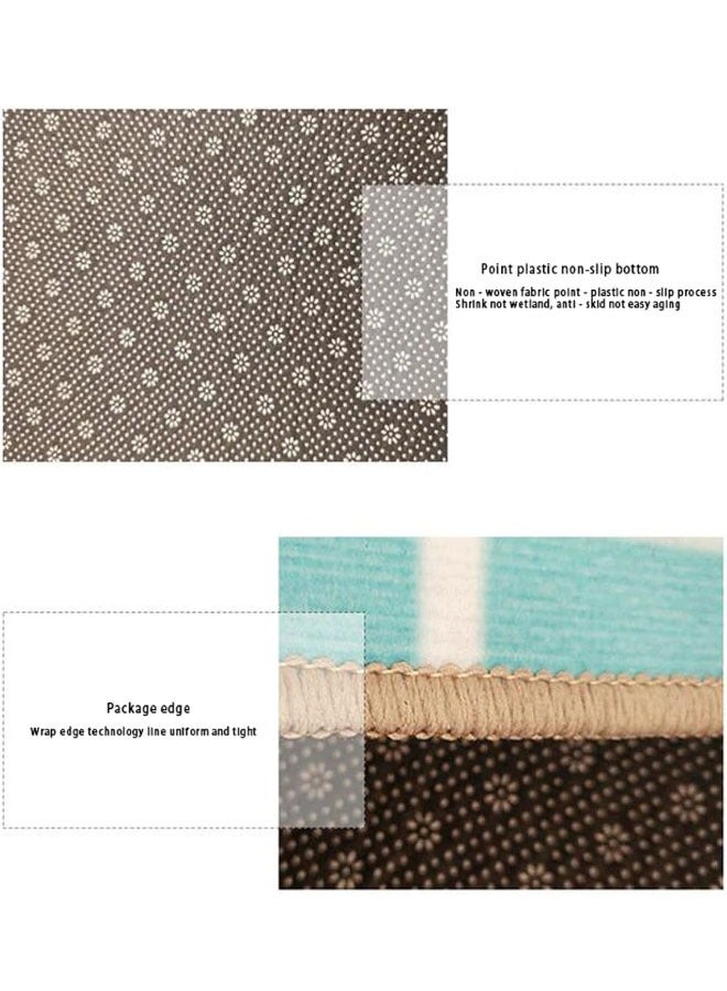 NKX Nordic Light Luxury Living Room Carpet with Plastic bottom crystal velvet 160 X 230cm - Image 5