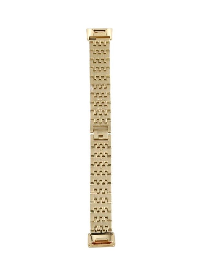 NIBEMINENT Stainless Steel Replacement Wrist Strap Watch Band Gold  - Image 3