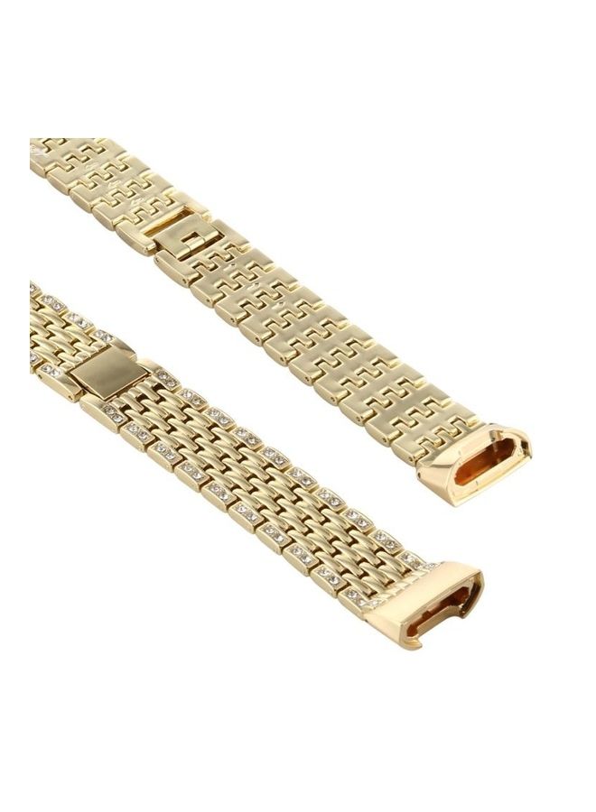 NIBEMINENT Stainless Steel Replacement Wrist Strap Watch Band Gold  - Image 4