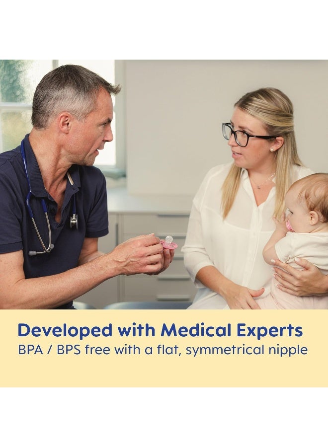 MAM Air Night & Day Baby Pacifier, for Sensitive Skin, Glows in The Dark, 6-16 Months, Baby Boy, 4 Count (Pack of 1) - Image 5