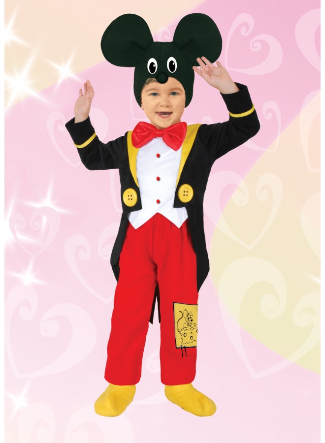 Ciao Topolotto Baby Costume for Toddlers 1-2 Years | Funny Mouse-Inspired Fancy Dress Outfit | Cute Cartoon Style Baby Costume for Halloween, Carnival & Dress Up - Image 2