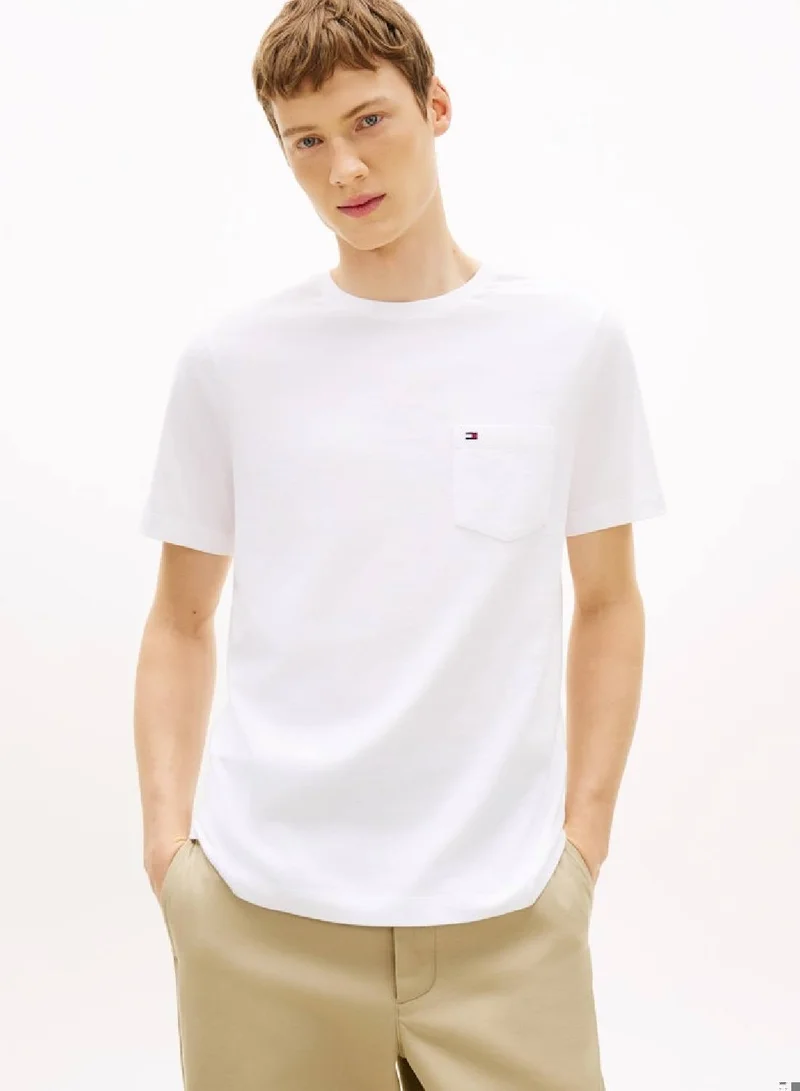 Patch Pocket Crew Neck T-Shirt