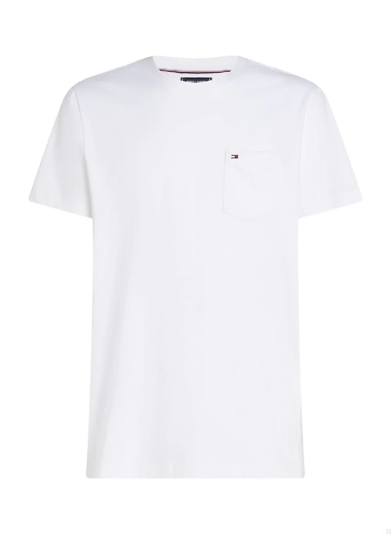 Tommy Hilfiger  Patch Pocket Crew Neck T-Shirt for Men | Best Price UAE
