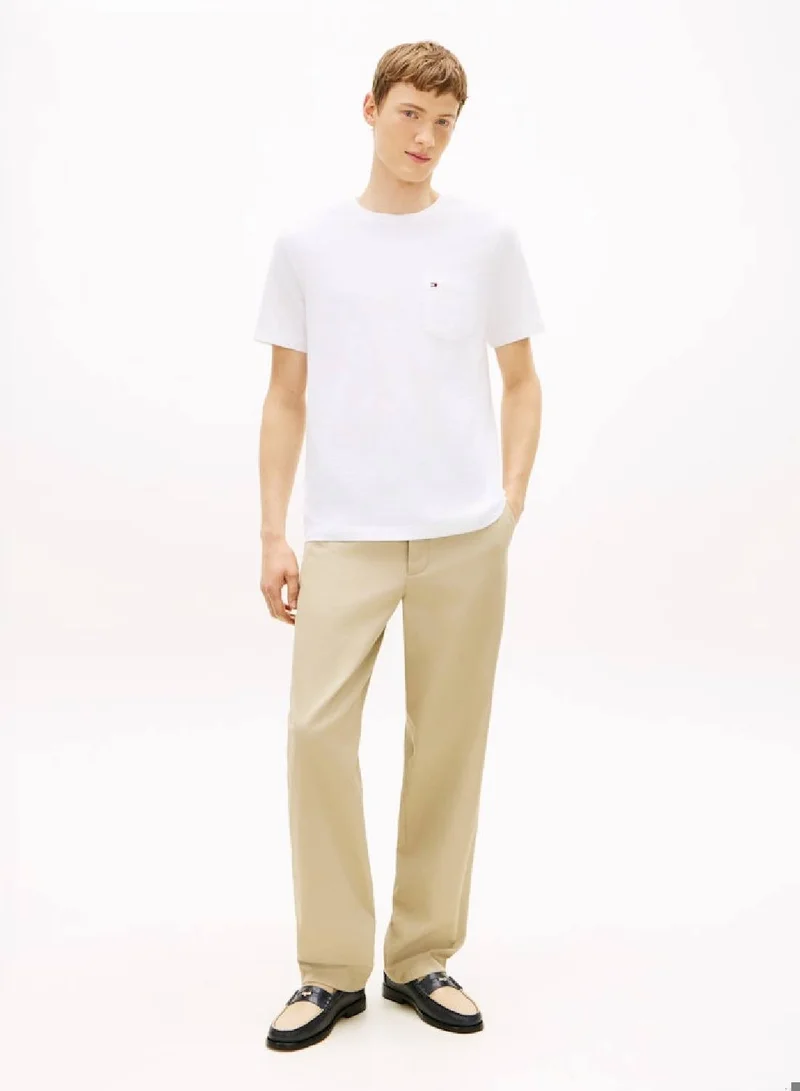 TOMMY HILFIGER Patch Pocket Crew Neck T-Shirt