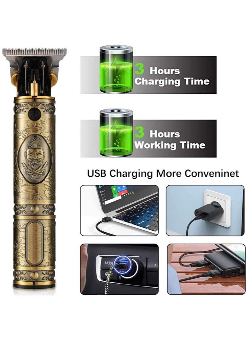 ELTRAZONE Mens Clipper Cordless Hair Clippers, Razor Electric Professional Beard Trimmer Grooming Shaving Machine Self Hair Cutting Haircut Trimmers Cutter - Image 2