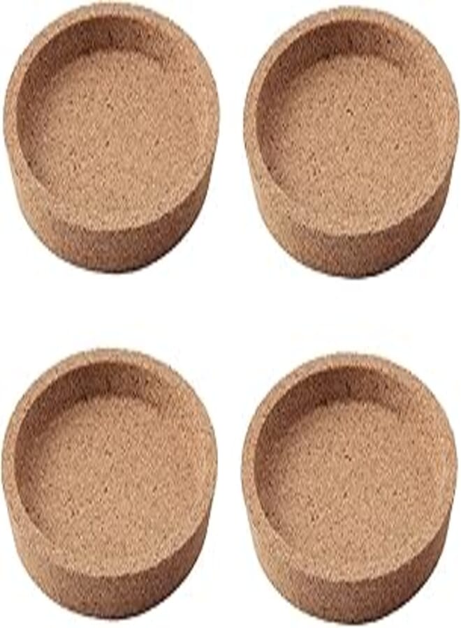Digital Shoppy 365+ Coaster, Cork, 10 cm (4 "), 4 Pack, Cork.