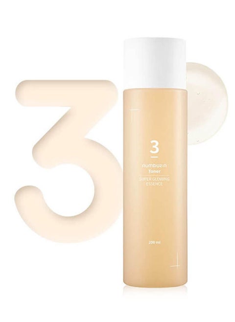 Super Bright Essence No. 3 Toner | Skin lightening, pore tightening, skin texture, moisturizing | Fermented Ingredients, Niacinamide, Galactomyces | skin care