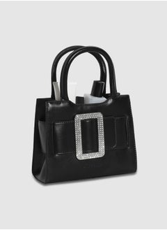 Haute Sauce Buckle Mini Handbag - Black  - Image 4