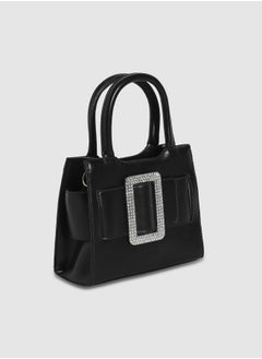 Haute Sauce Buckle Mini Handbag - Black  - Image 2